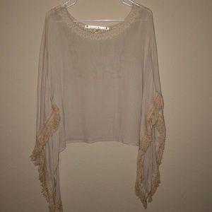 Chelsea & Violet Cream Blouse